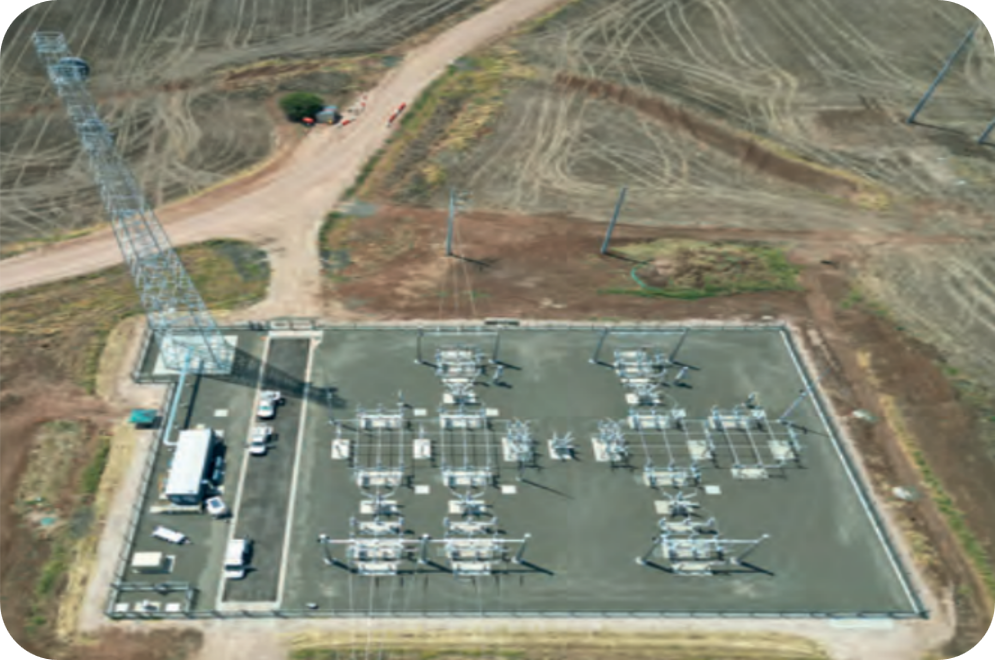 Drillham 132 kV Switchyard